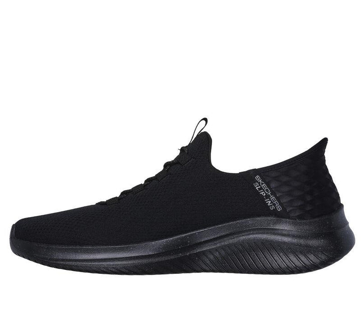 Men's Wide Fit Skechers 232452 Slip-ins Ultra Flex 3.0 Right Away Walking Trainers in Black - Image 1