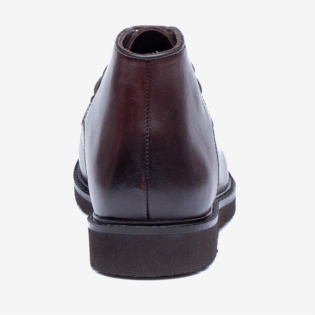 Men's Wide Fit Tredd Well William 22757 Leather Dress Boots in Brown - Image 6