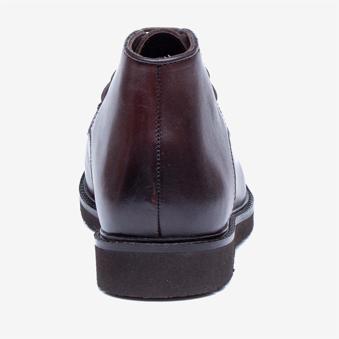 Men's Wide Fit Tredd Well William 22757 Leather Dress Boots - Brown in Brown - Image 6