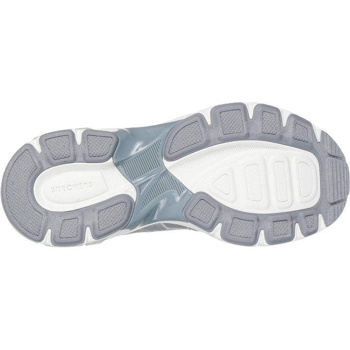 Women's Wide Fit Skechers 177357 Shadow Stellar 90 Trainers in Grey - Image 1