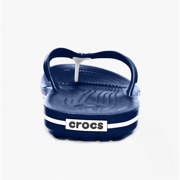 Mens Crocs 11033 Crocband Flip Flops in Black - Image 10