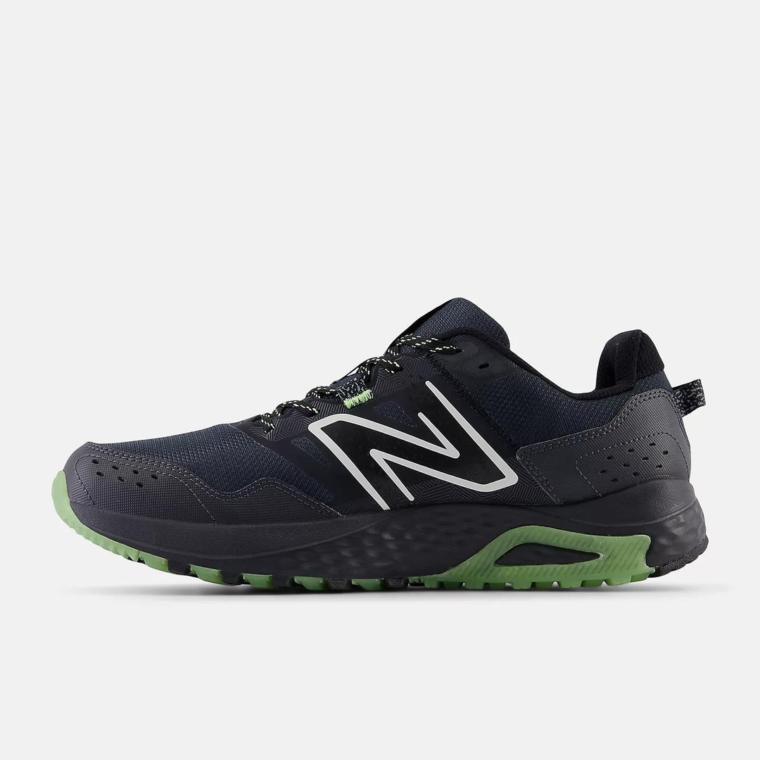 Women's Wide Fit New Balance MT410GK8 Trail Running Trainers in Black - Image 4