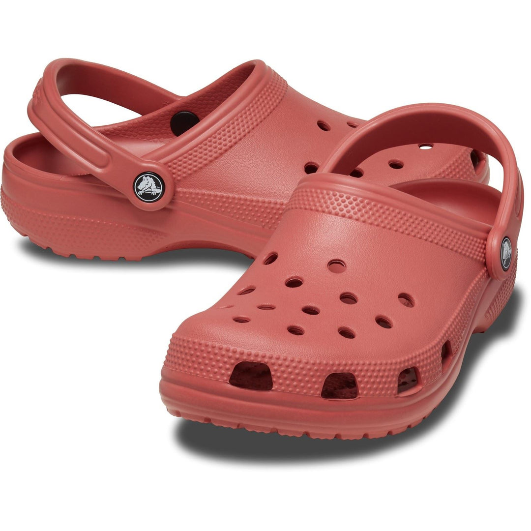 Men's 10001 Crocs Classic Clog in Strawberry Wine - Image 4