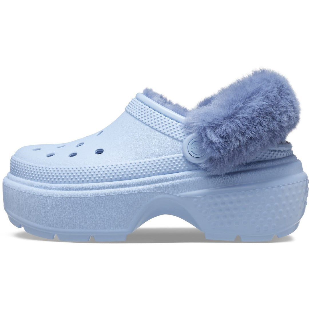 Women's Crocs 208546 Stomp Lined Clog in Black - Image 10