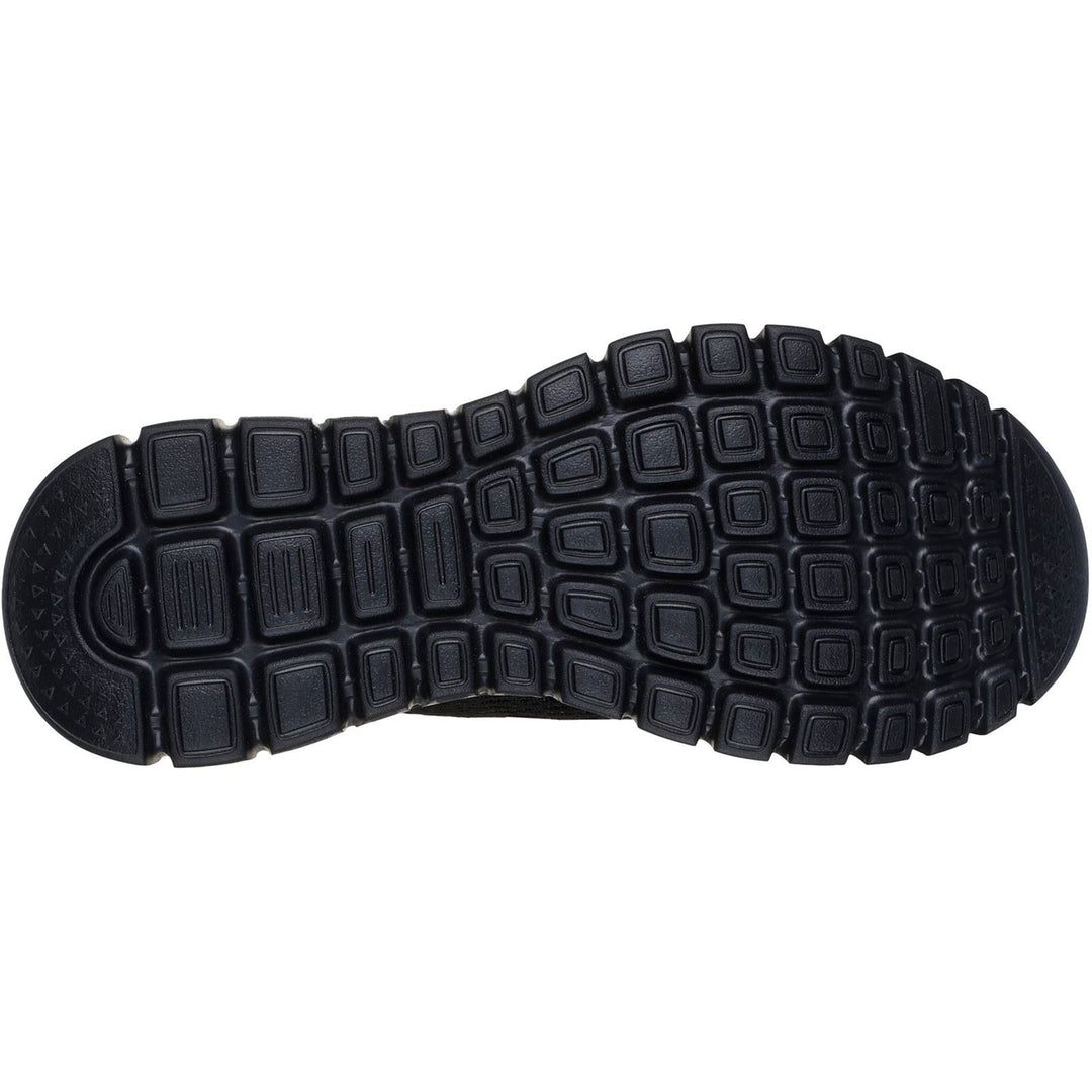 Women's Wide Fit Skechers 100736 Slip-ins Graceful First Blush Trainers in Black - Image 6