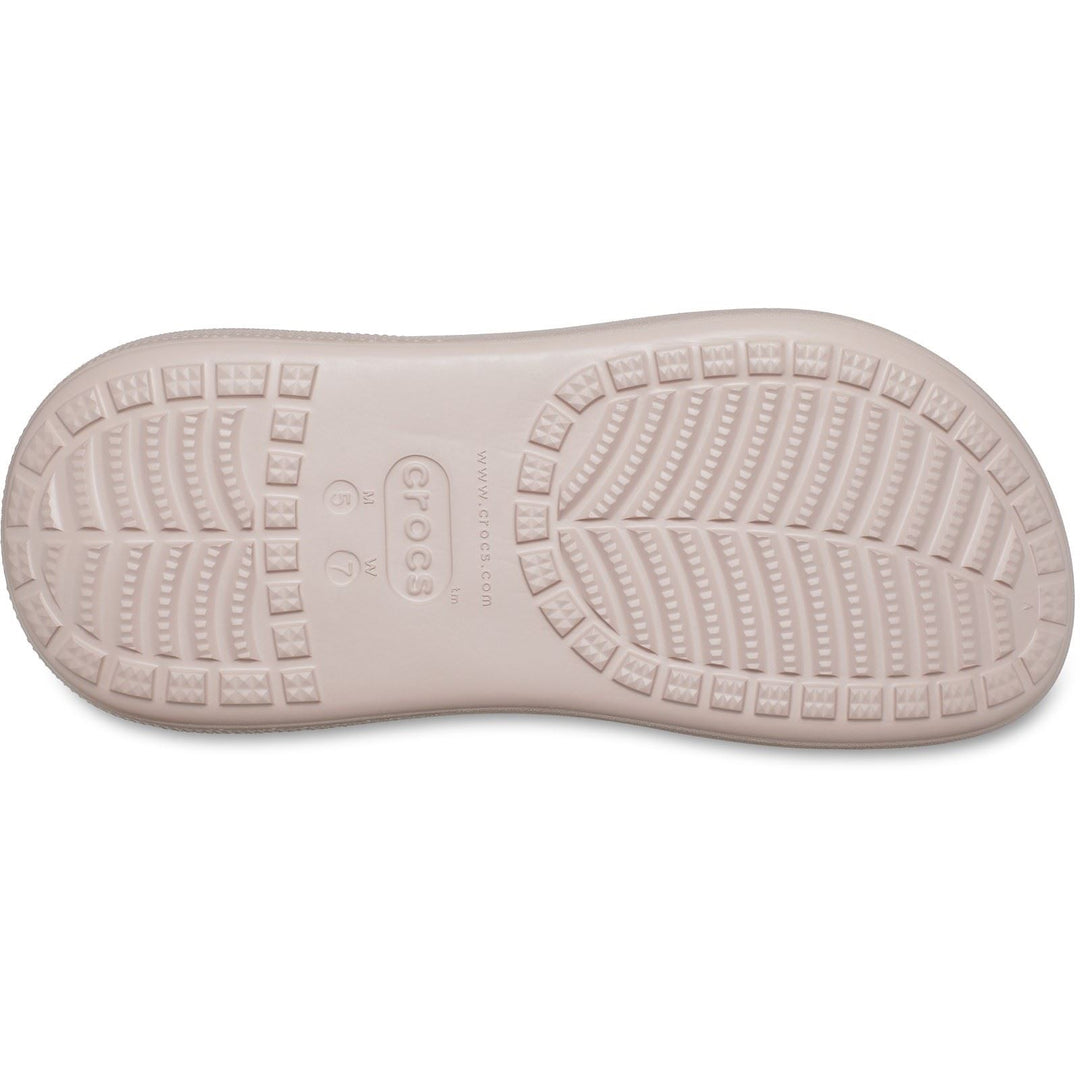 Men's Crocs 208591 Classic Crush Clog Sandals in Pink Clay - Image 7