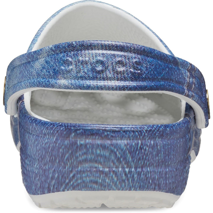 Women's Crocs 210402 Classic Denim Clog Sandals in Moonlight - Image 1