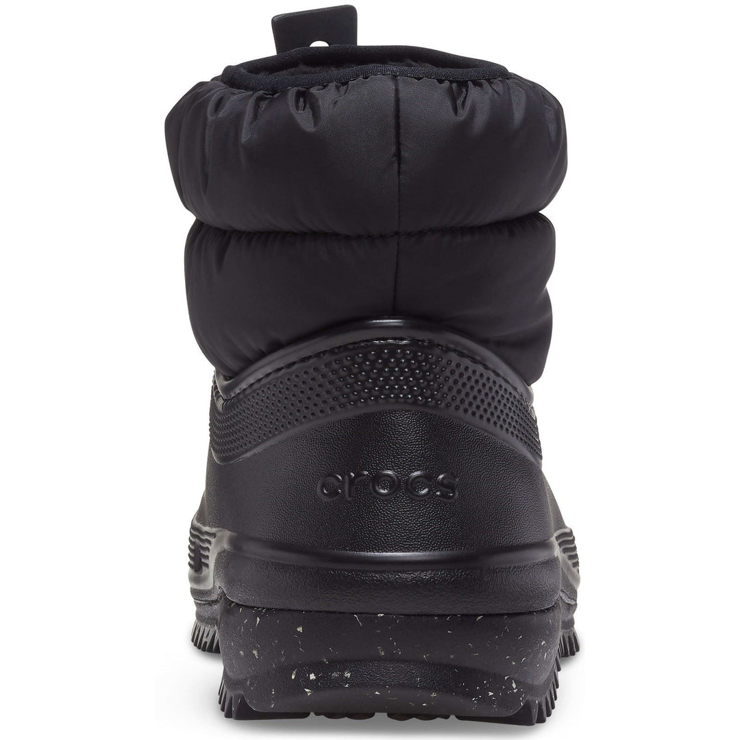 Women's Crocs 207311 Classic Neo Puff Shorty Boots in Black - Image 6