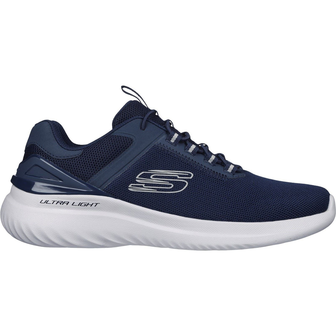 Men's Wide Fit Skechers 232673 Bounder 2.0 Anako Trainers - Navy in Navy - Image 2