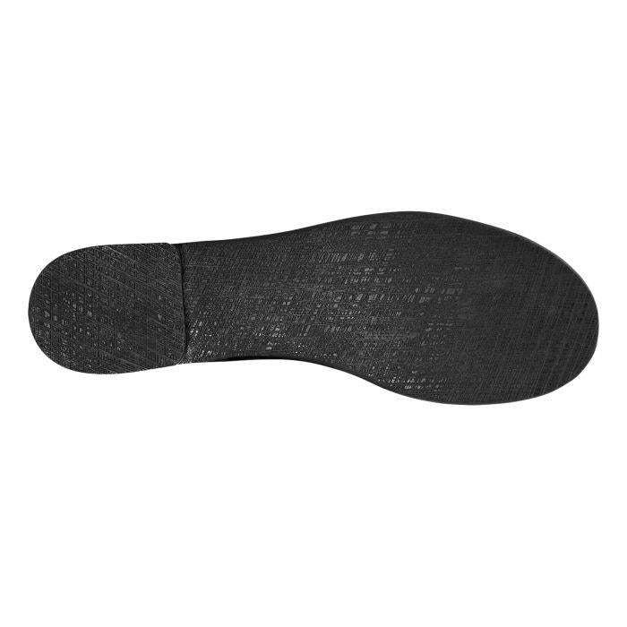 Women's Wide Fit DB Mustang Shoes in Black Leather / Patent - Image 1