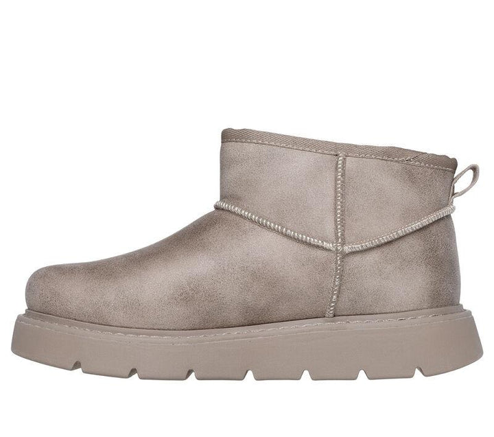 Women's Wide Fit Skechers 169018 Keepsakes Boots in Taupe - Image 1