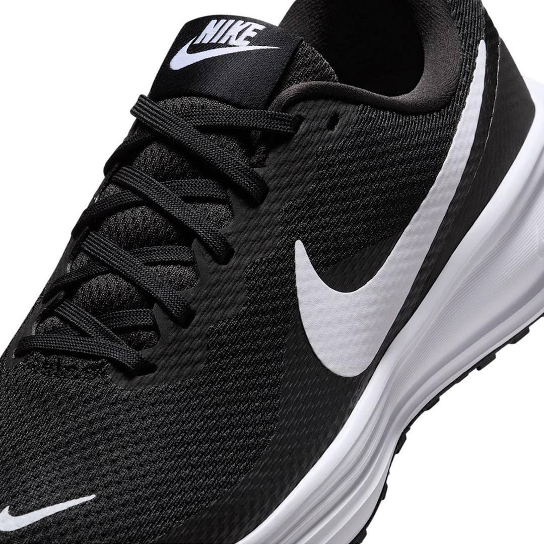 Women's Wide Fit Nike HQ1995-002 Revolution 8 Running Trainers in White/Black - Image 4
