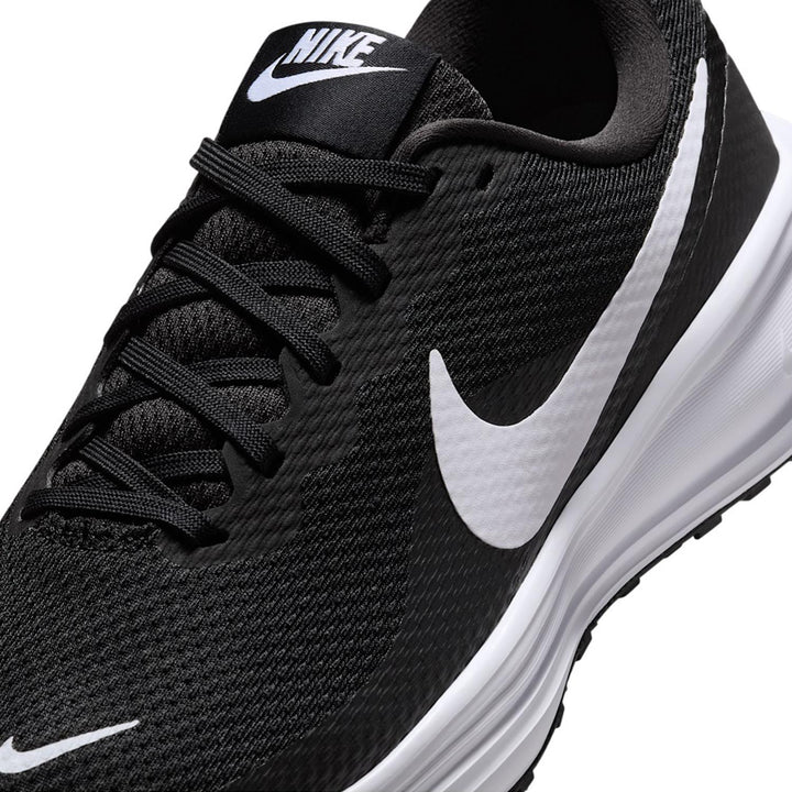 Women's Wide Fit Nike HQ1995-002 Revolution 8 Running Trainers in White/Black - Image 1
