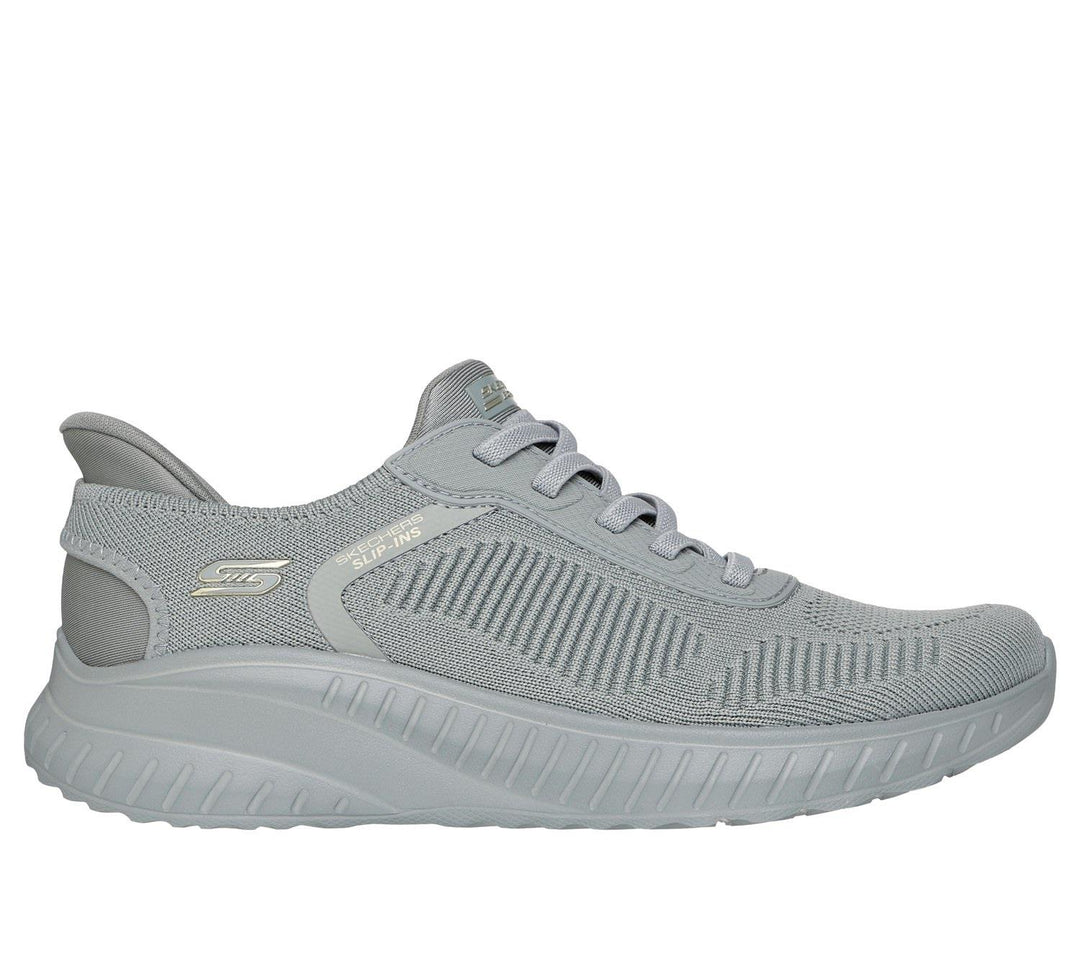 Women's Wide Fit Skechers 117497W Slip-ins Sport Squad Chaos Trainers in Lavender - Image 9