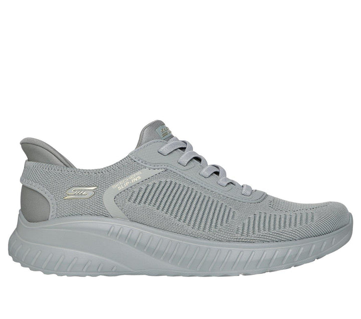 Women's Wide Fit Skechers 117497W Slip-ins Sport Squad Chaos Trainers in Lavender - Image 1