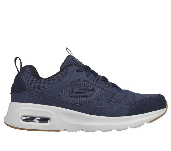 Men's Wide Fit Skechers 232646 Court Homegrown Skech Air Trainers in Navy/Black - Image 1