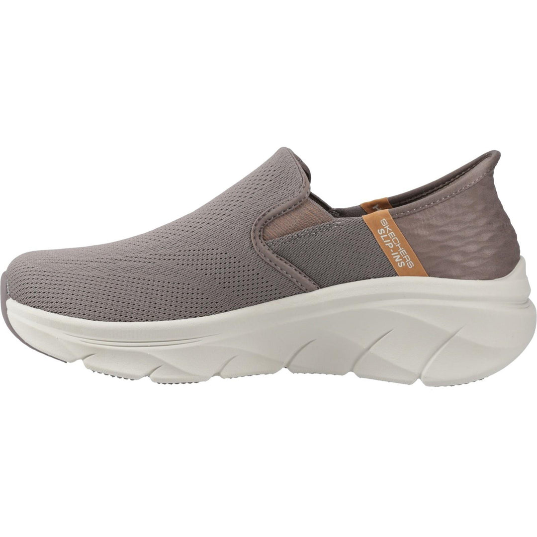 Men's Relaxed Fit Slip-ins Skechers 232463 D'lux Walker Trainers in Brown - Image 4
