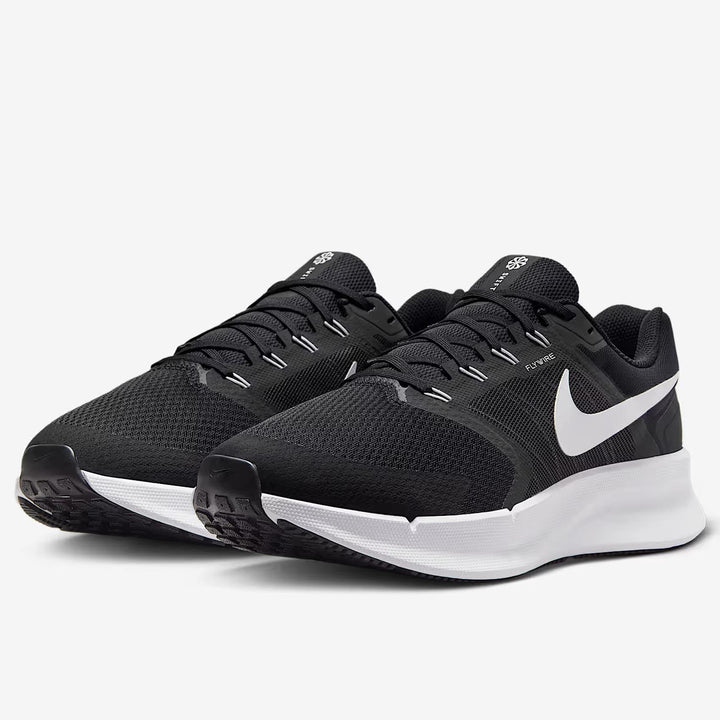 Men's Wide Fit Nike FZ9666-001 Run Swift 3 Running Trainers in Black/Dark Smoke Grey - Image 1