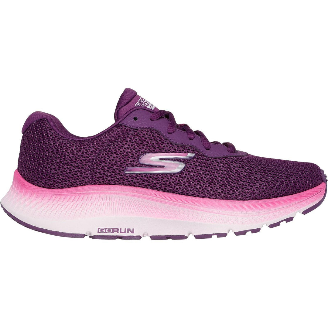Women's Wide Fit Skechers 128621 Go Run Consistent 2.0 Fast Pace Trainers in Plum - Image 7