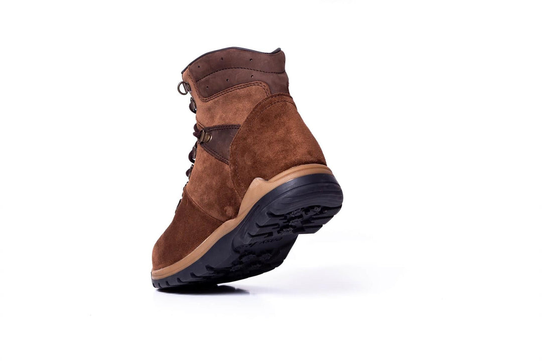Mens Wide Fit DB Nebraska Hiking Boots in Navy Suede - Image 8