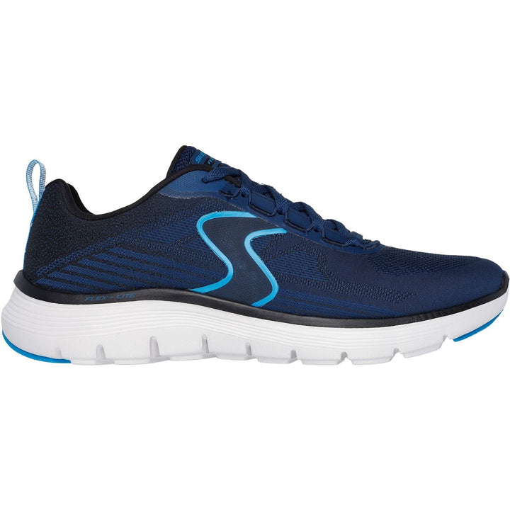 Men's Wide Fit Skechers 232828 Flex Advantage 5.0 Spreelo Trainers in Navy/Blue - Image 1