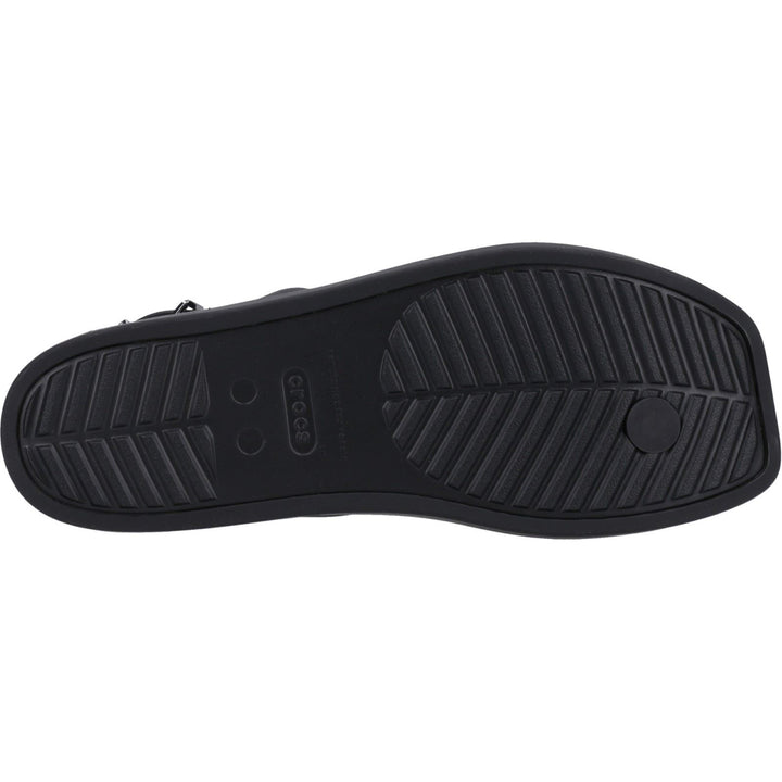 Women's Crocs 209793 Miami Thong Flip Sandals in Black - Image 1