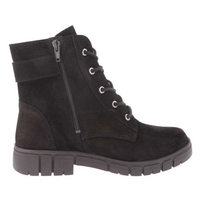Women's Wide Fit DB Holly Ankle Boots in Brown Suede - Image 3