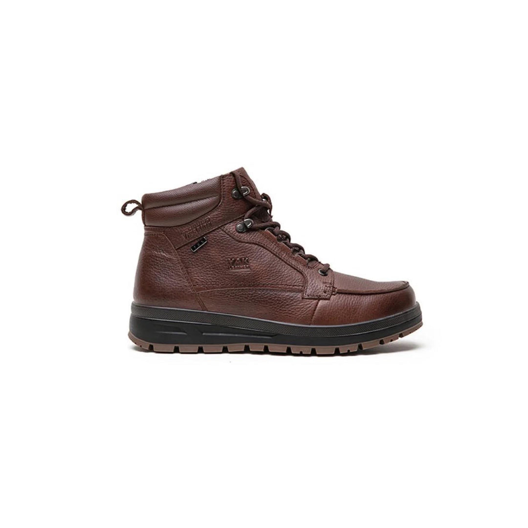 Mens Wide Fit Grunwald  A-916 Pullup Tex Trekking Boots in Black - Image 2