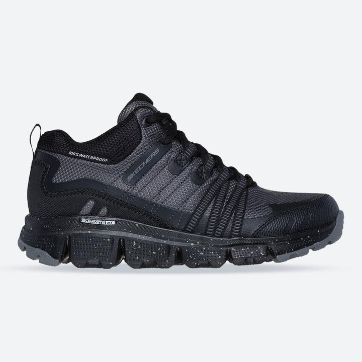 Women's Wide Fit Skechers 180186 Summits At Wynnwood Hiking Trainer Boots in Charcoal/Black - Image 1