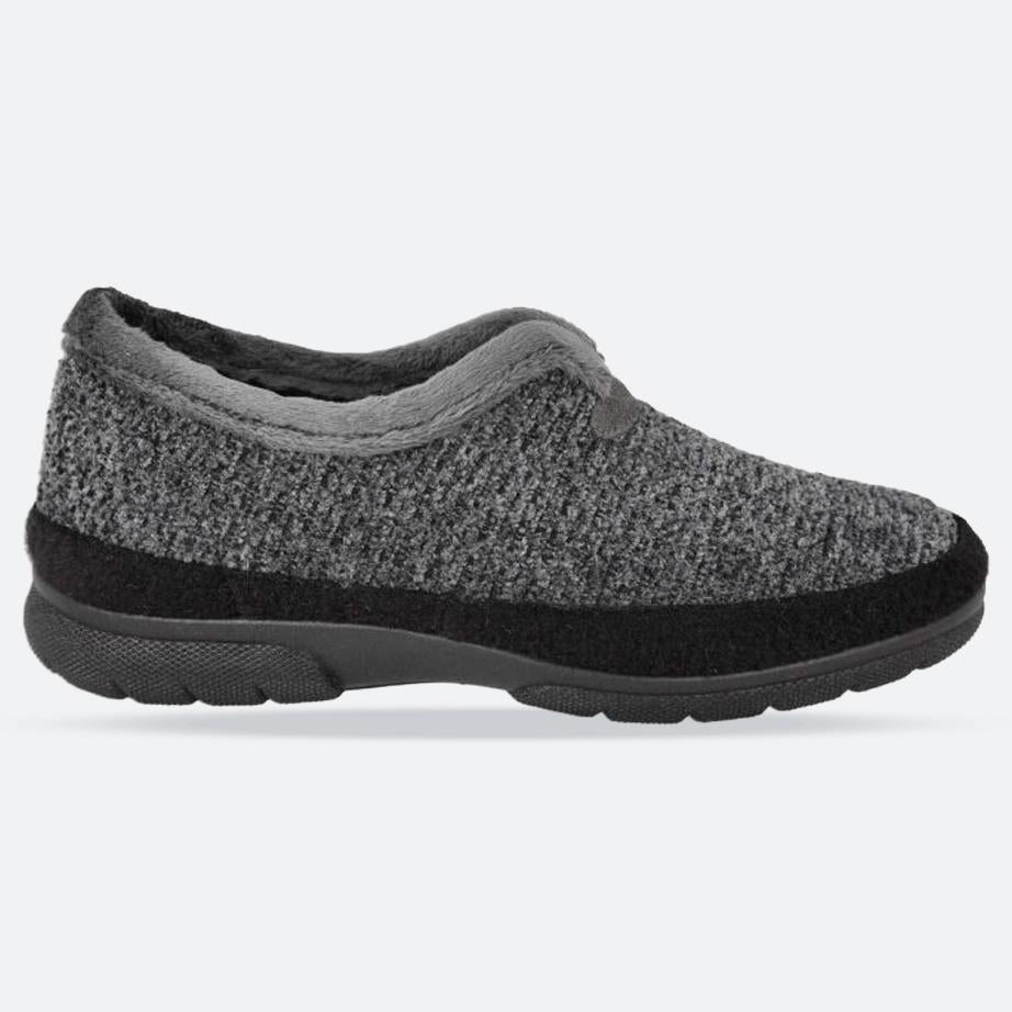 Men's Wide Fit DB Graham Shoes in Navy / Black Textile - Image 1