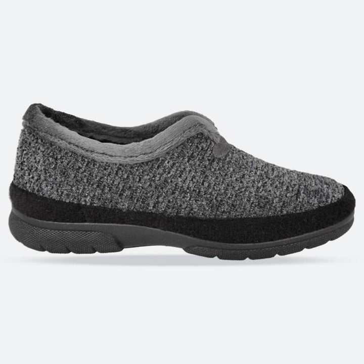 Men's Wide Fit DB Graham Shoes in Navy / Black Textile - Image 1