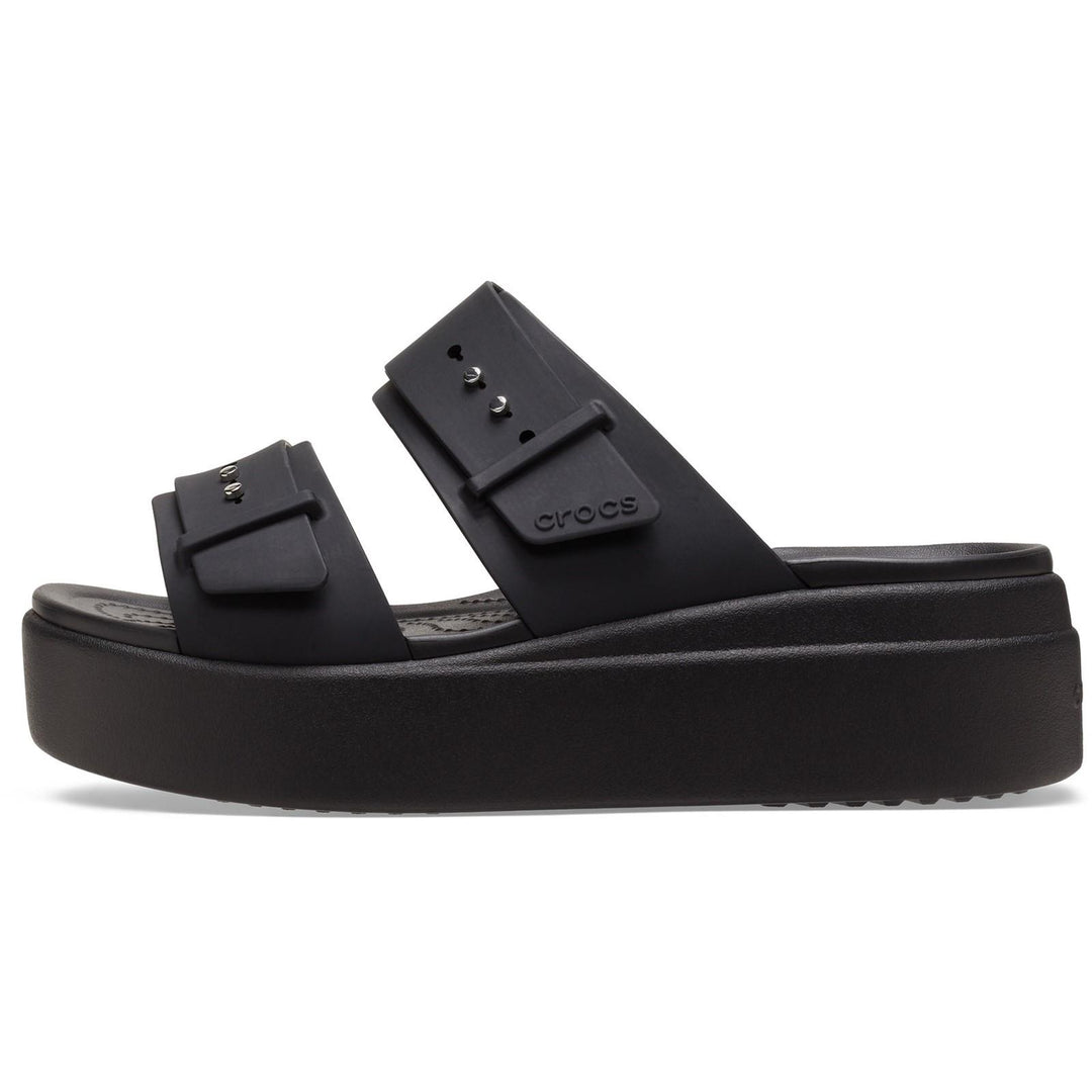 Women's Crocs 207431 Brooklyn Sandals in Black - Image 4