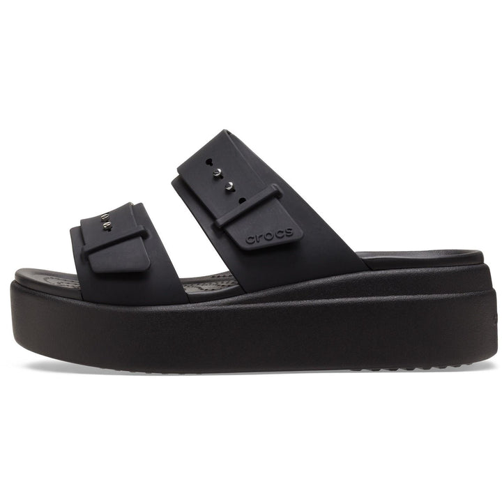 Women's Crocs 207431 Brooklyn Sandals in Black - Image 1