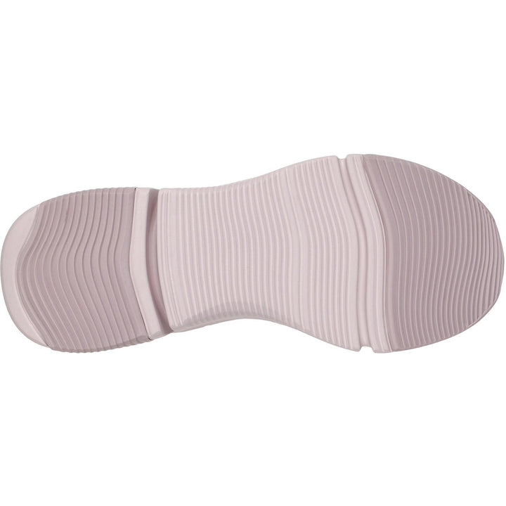 Women's Wide Fit Skechers 117587 Slip-ins Bobs Sport Sparrow Flex Trainers in Blush - Image 1