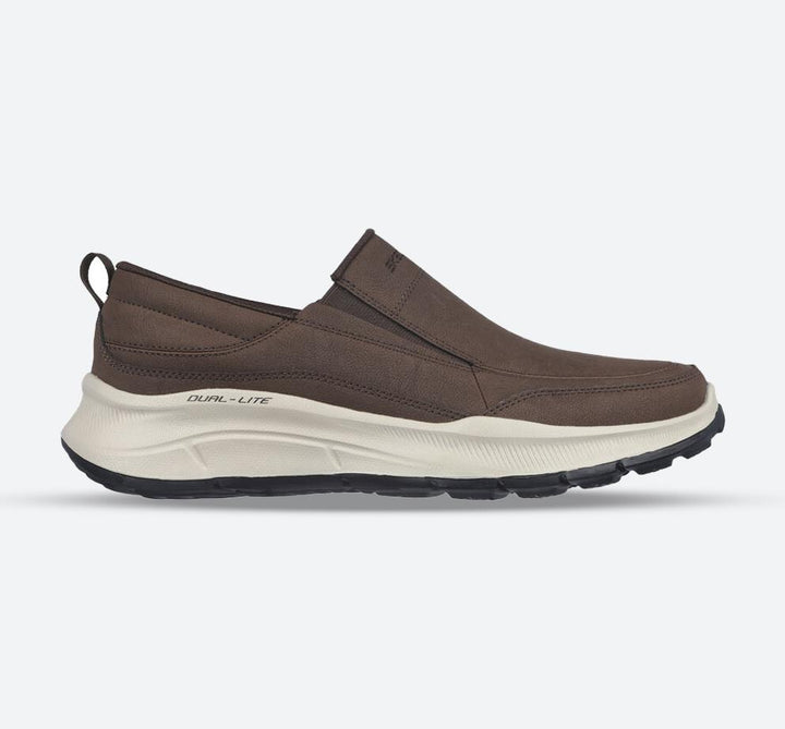Men's Wide Fit Skechers 232517 Equalizer 5.0 Harvey Trainers in Chocolate - Image 1