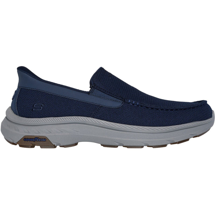 Men's Wide Fit Skechers 205451 Slip-ins Pollard Wilfred Shoes in Navy - Image 1