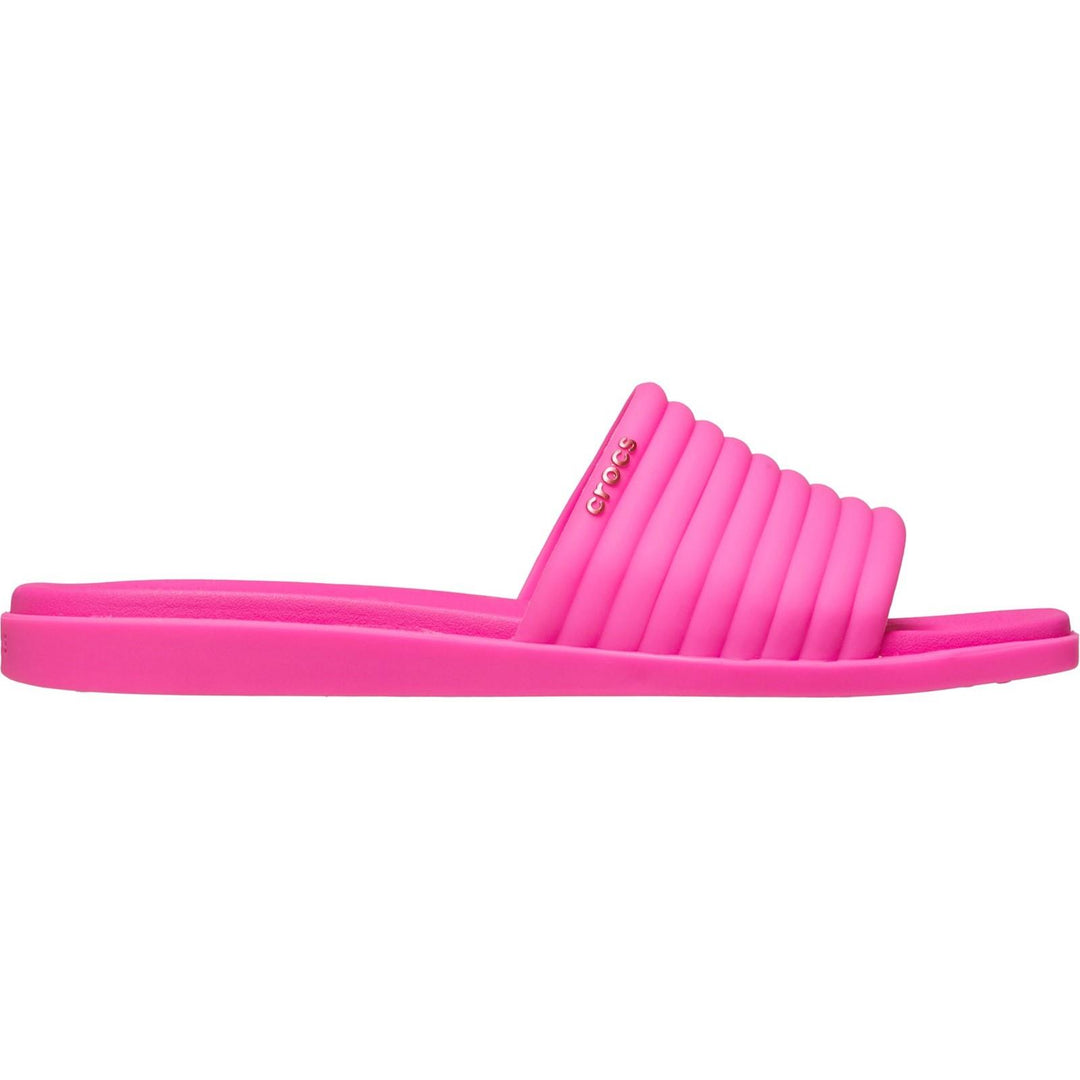 Women's Crocs 209794 Miami Slide Sandals in Pink - Image 2