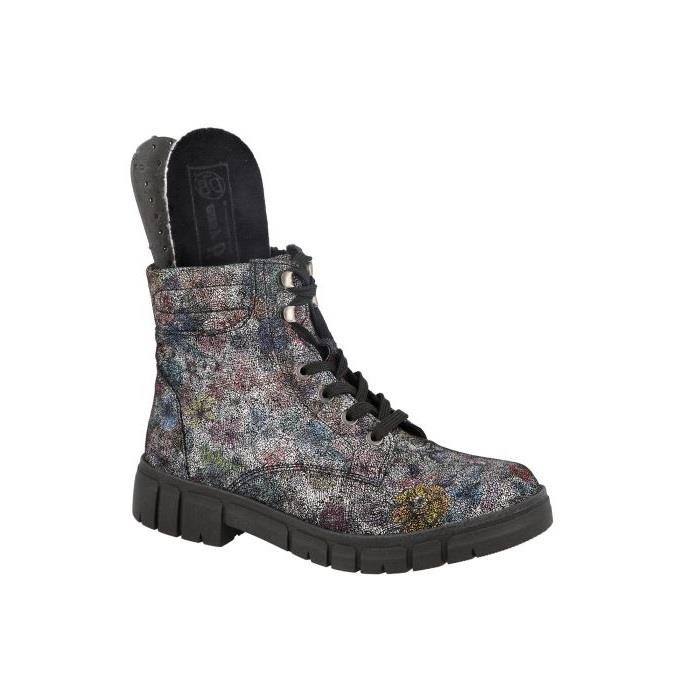 Women's Wide Fit DB Pershore Water-Resistant Boots in Black Leather - Image 10