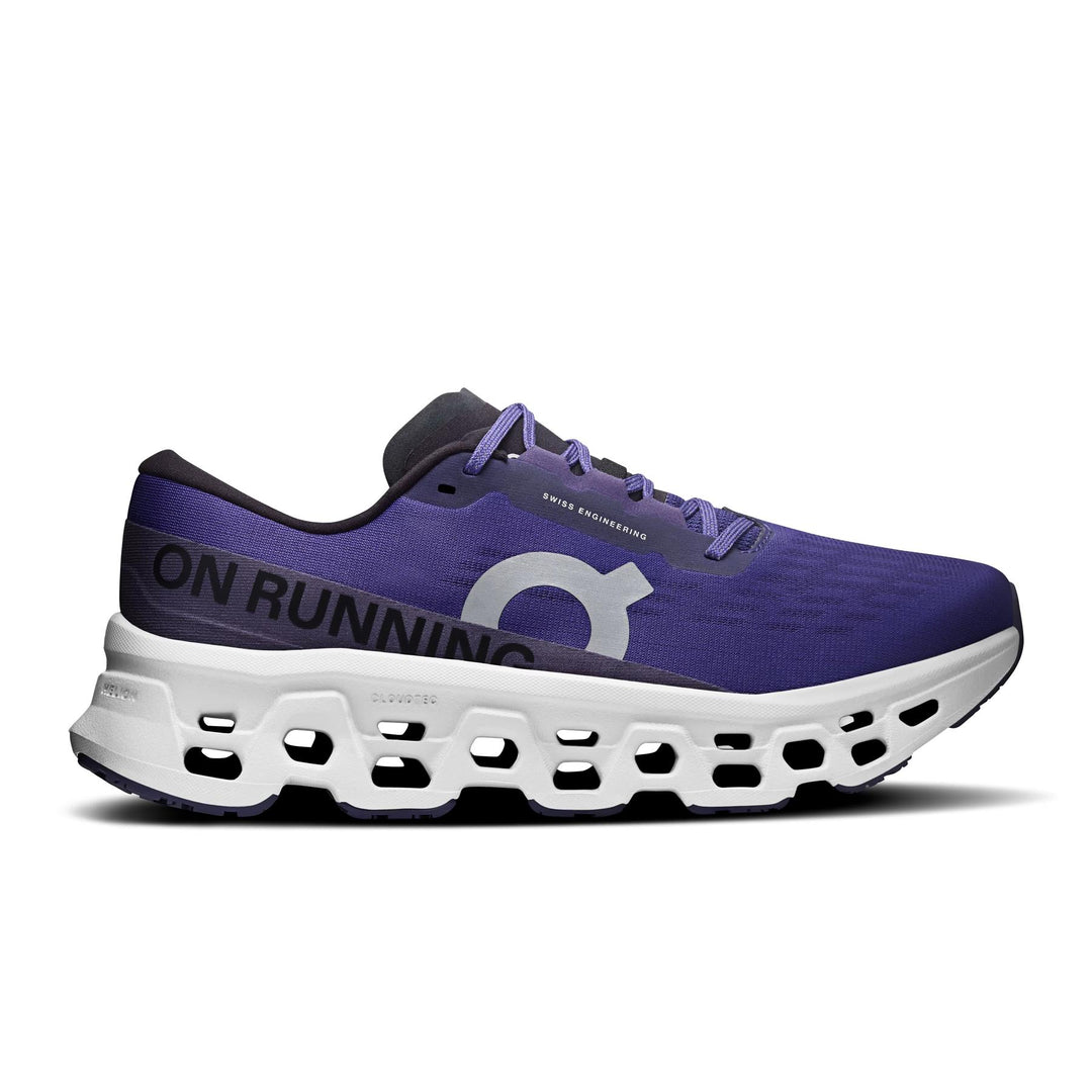 Mens Wide Fit On Cloudmonster 3 Trainers in Black - Image 7