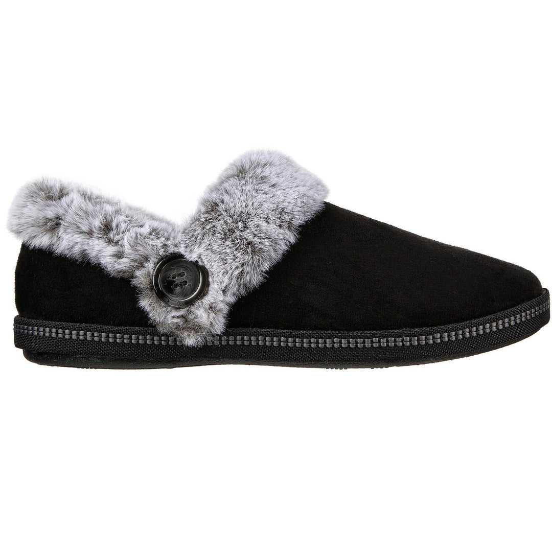 Women's Wide Fit Skechers Cozy 167219 Campfire Fresh Toast Slippers in Chestnut - Image 2
