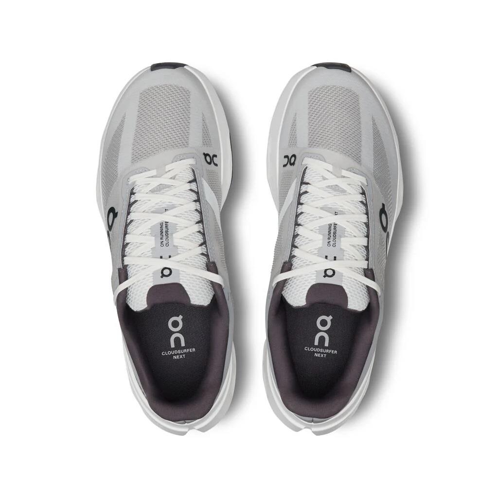 Men's Wide Fit On Cloudsurfer Next Wide Training Shoes - Glacier/White in Glacier/White - Image 5