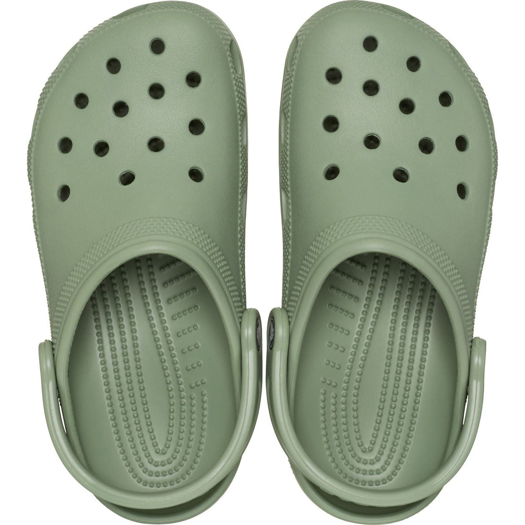 Women's 10001 Crocs Classic Clog Sandals in Moss - Image 5