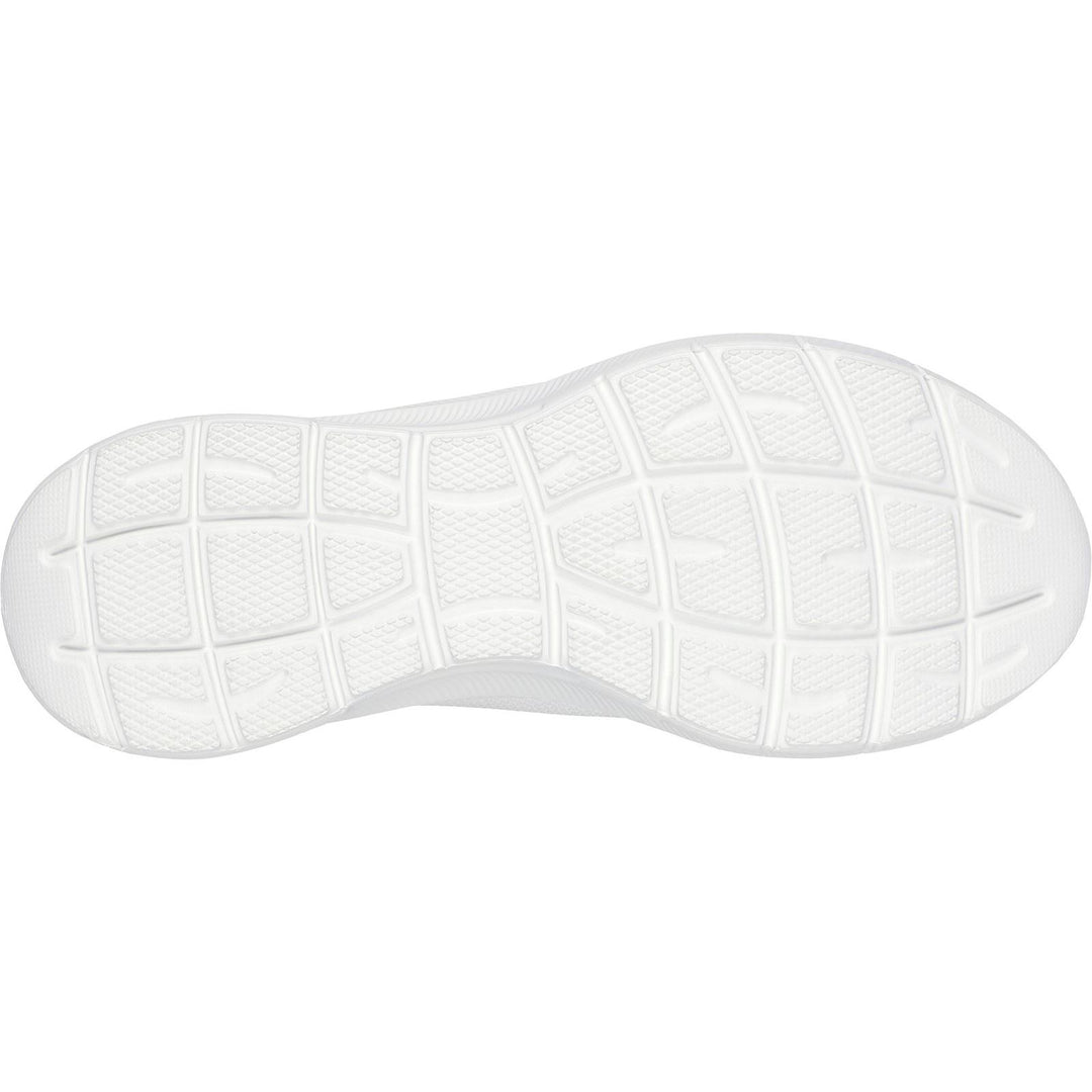 Women's Wide Fit Skechers 117509 Bobs Unity Trainers in Off White - Image 12