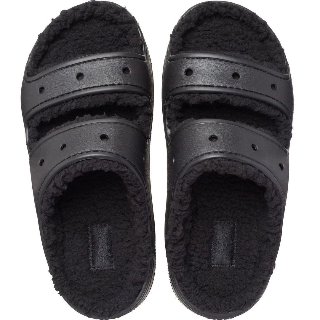 Women's Crocs 207446 Classic Cozzzy Sandals in Garnet - Image 16