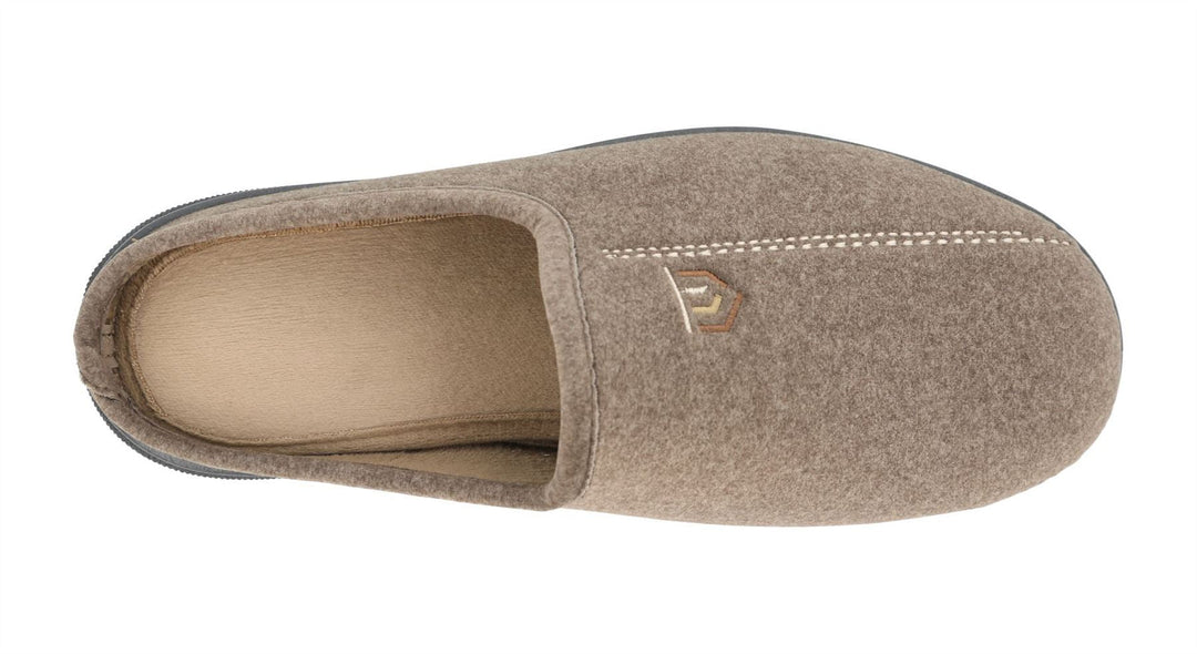 Men's Wide Fit DB Fred Mules in Grey - Image 10