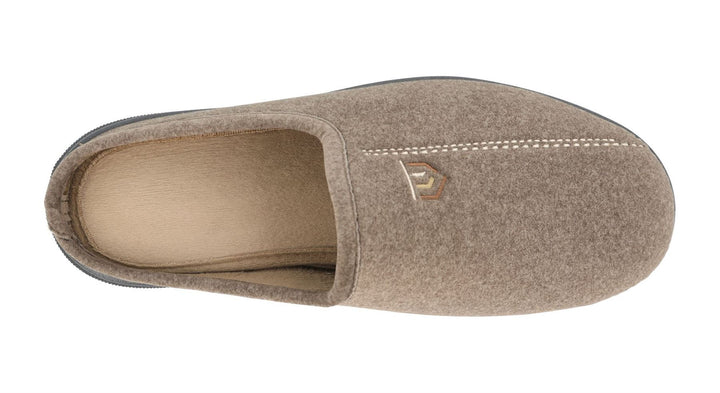 Men's Wide Fit DB Fred Mules in Grey - Image 1