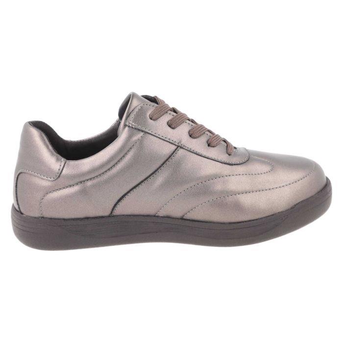 Women's Wide Fit DB Jessica Shoes in Black Synthetic - Image 1
