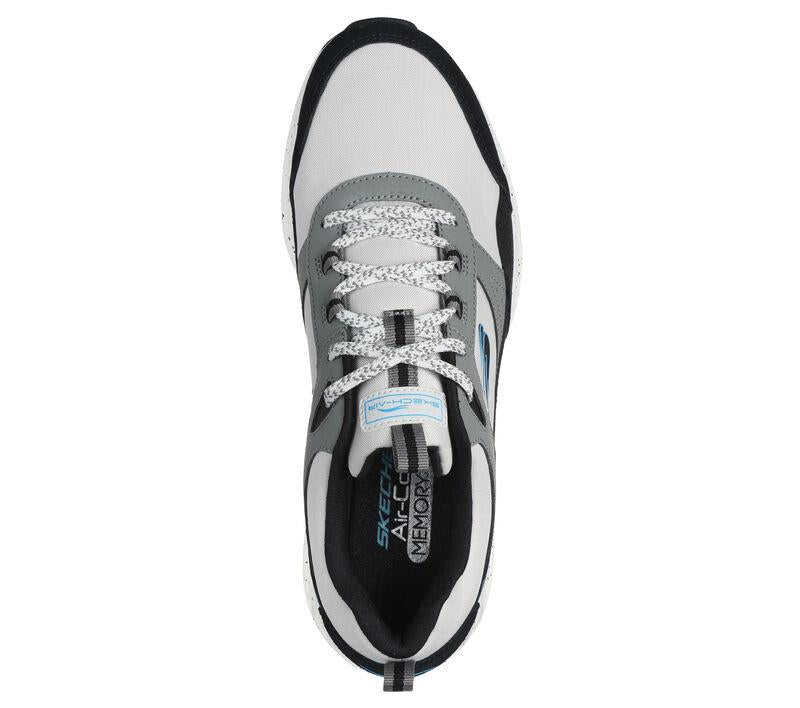 Men's Wide Fit Skechers 232648 Skech-Air Court Trainers in Navy/Natural - Image 11