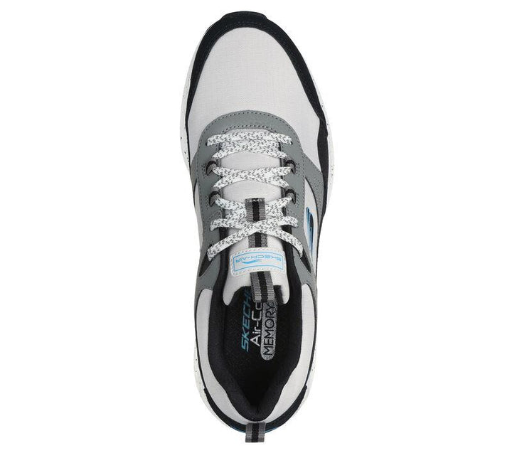 Men's Wide Fit Skechers 232648 Skech-Air Court Trainers in Navy/Natural - Image 1