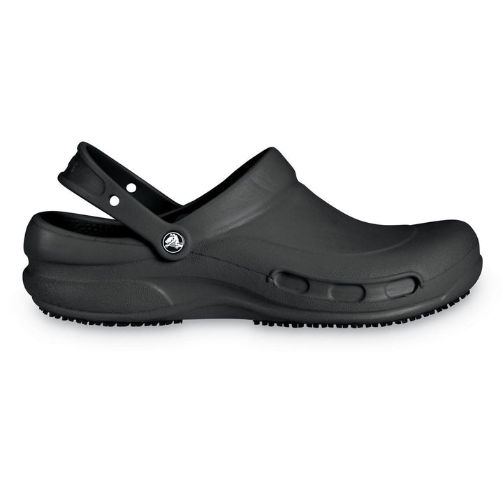 Men's Crocs 10075 Bistro Work Clog Sandals in Black - Image 1
